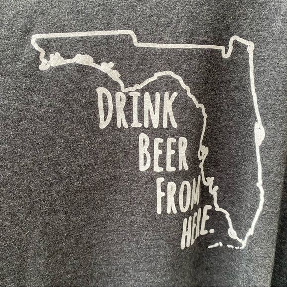 FL Drink Beer Men’s XL T-shirt - Picture 2 of 4